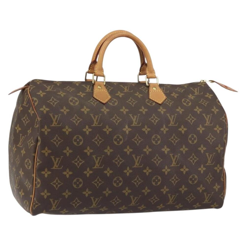 LOUIS VUITTON Monogram Speedy 40 Hand Bag M41522 LV Auth ki6213